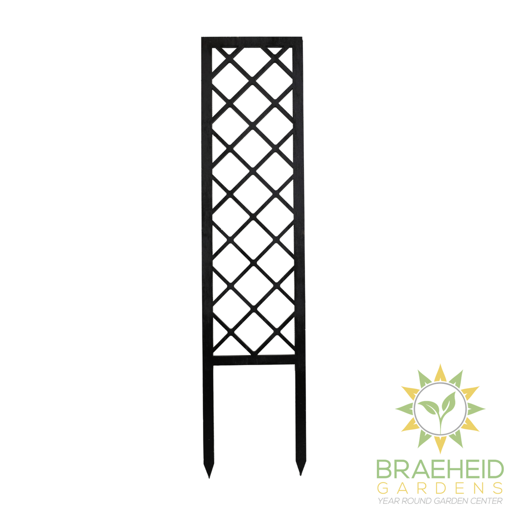 Cross-Hatch Wooden Trellis