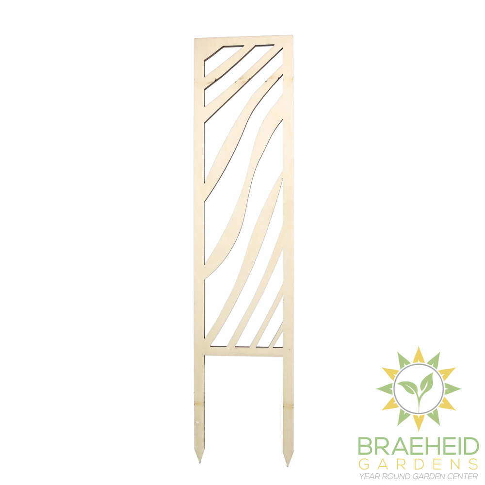 Zebra Wooden Trellis