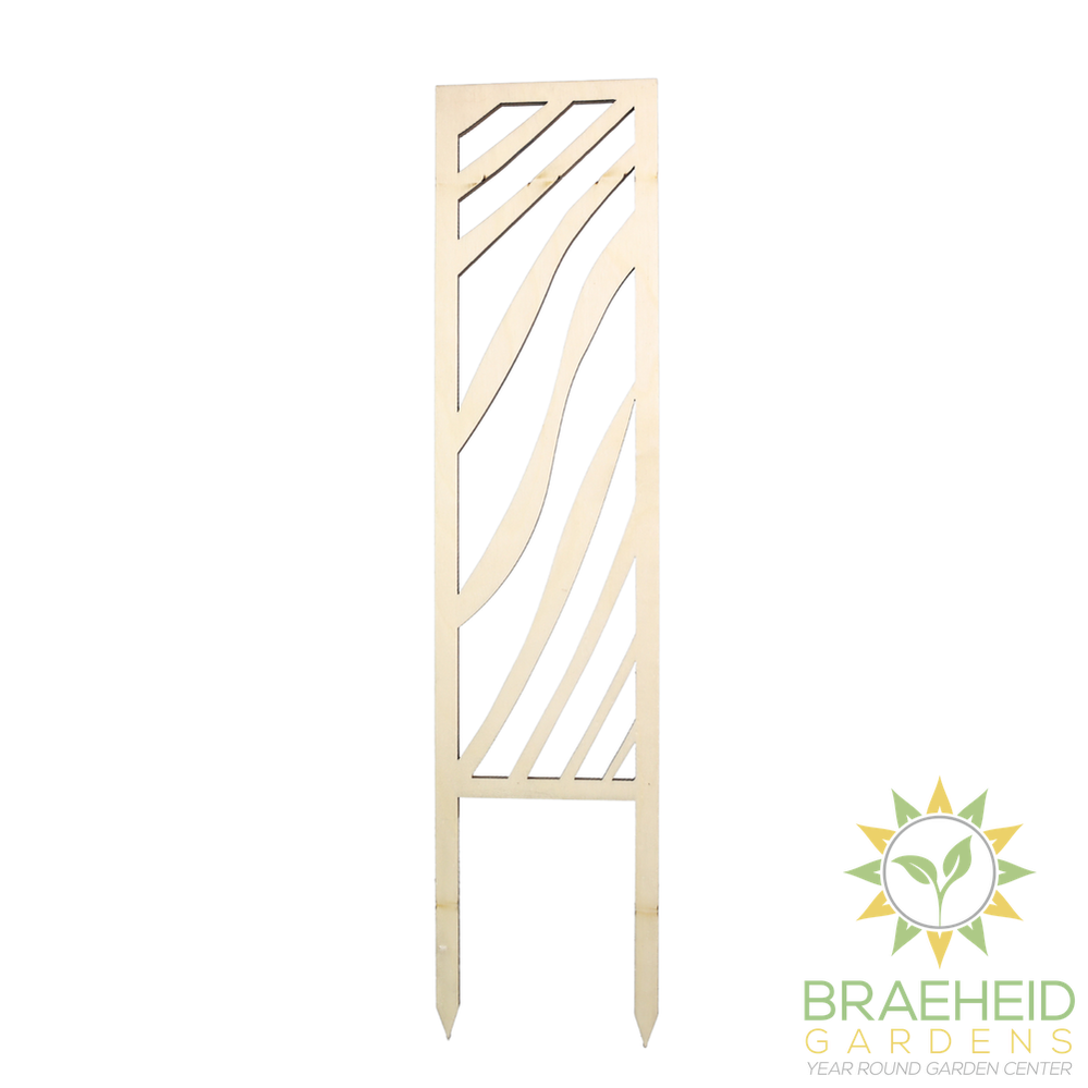 Zebra Wooden Trellis