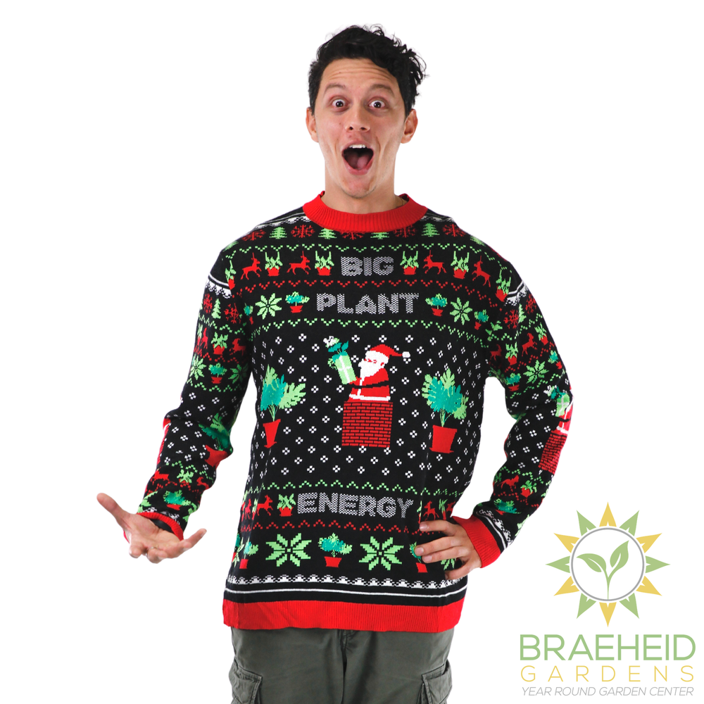 BIG PLANT ENERGY - Ugly Plantmas Sweater