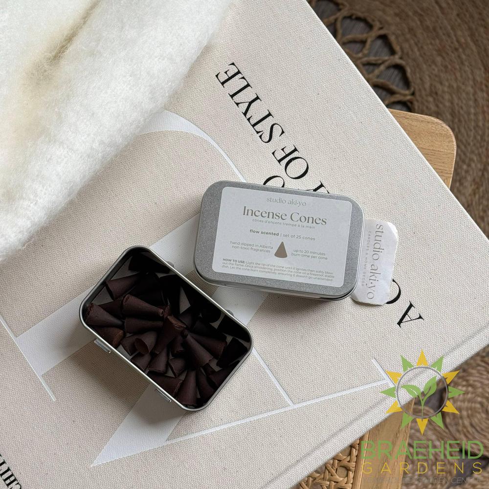 Flow Floral Champa Box of 25 Incense Cones | Hygge Home