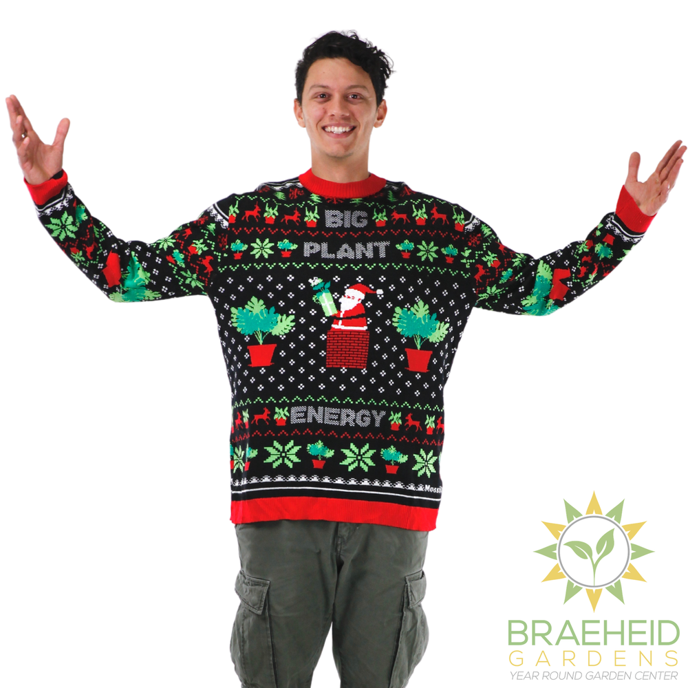 BIG PLANT ENERGY - Ugly Plantmas Sweater