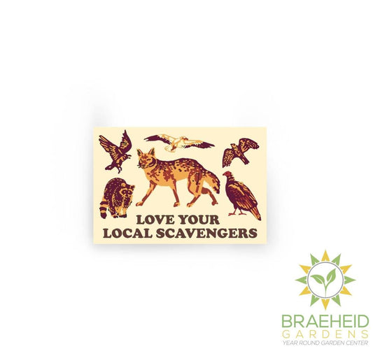 Love Your Local Scavengers Sticker