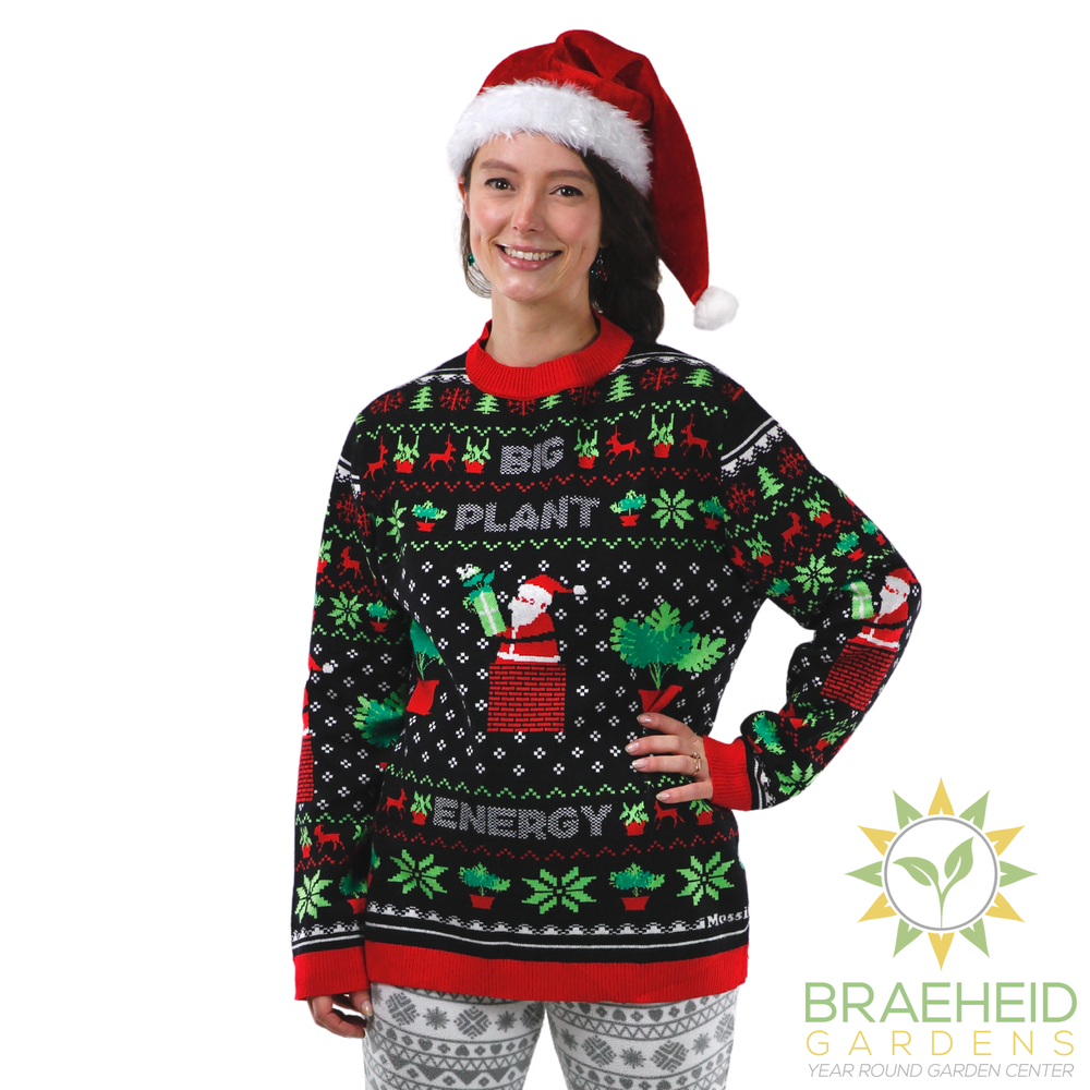 BIG PLANT ENERGY - Ugly Plantmas Sweater
