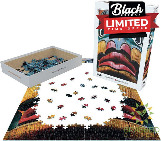 Totem Pole Comox Valley BC Puzzle