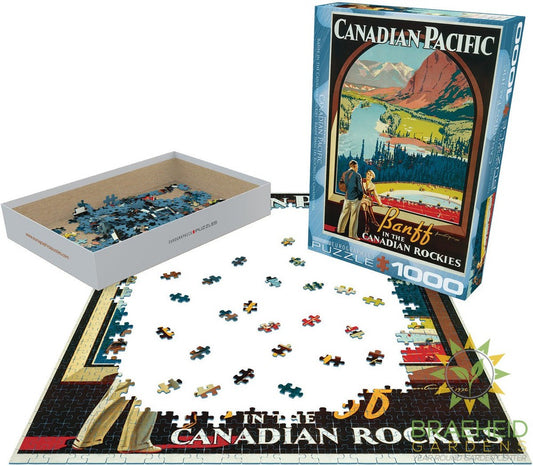 Banff in the Canadian Rockies Puzzle