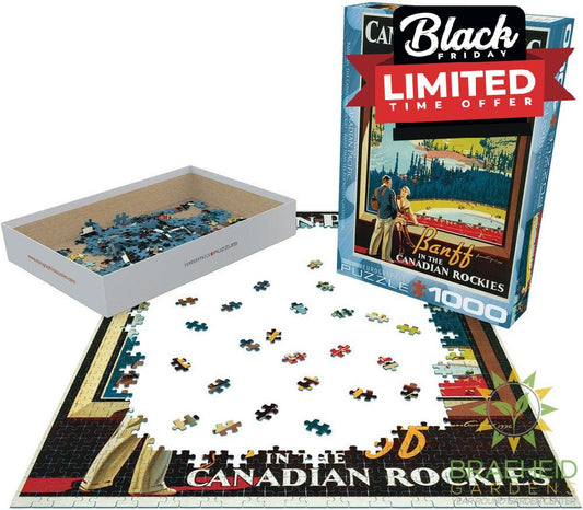 Banff in the Canadian Rockies Puzzle