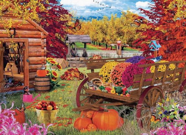 Autumn Garden Puzzle