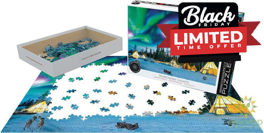 Northern Lights - Yellowknife Puzzle