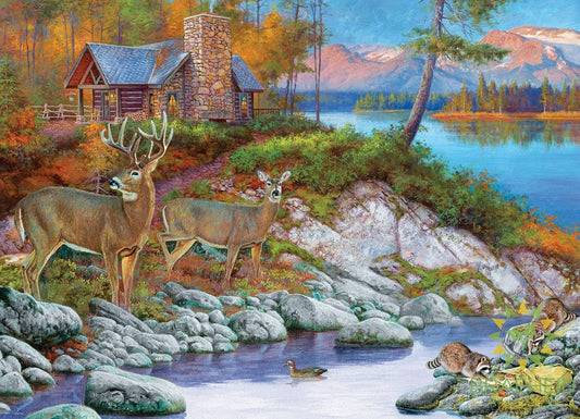 Cabin Visitors Puzzle