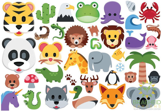 Emoji Wildlife Animals Puzzle