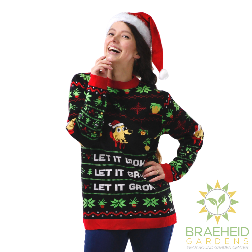 LET IT GROW - Ugly Plantmas Sweater