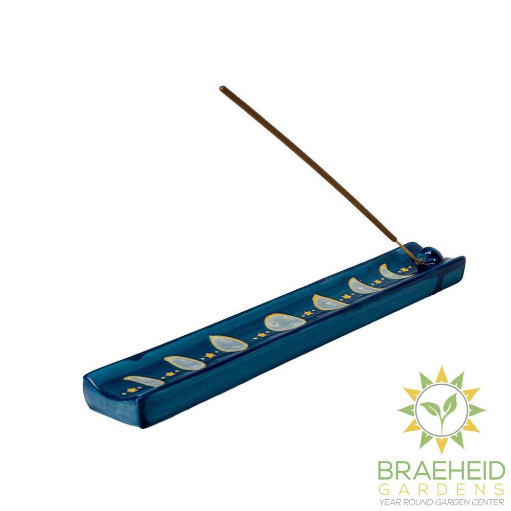 Moon Phases Ceramic Incense Burner