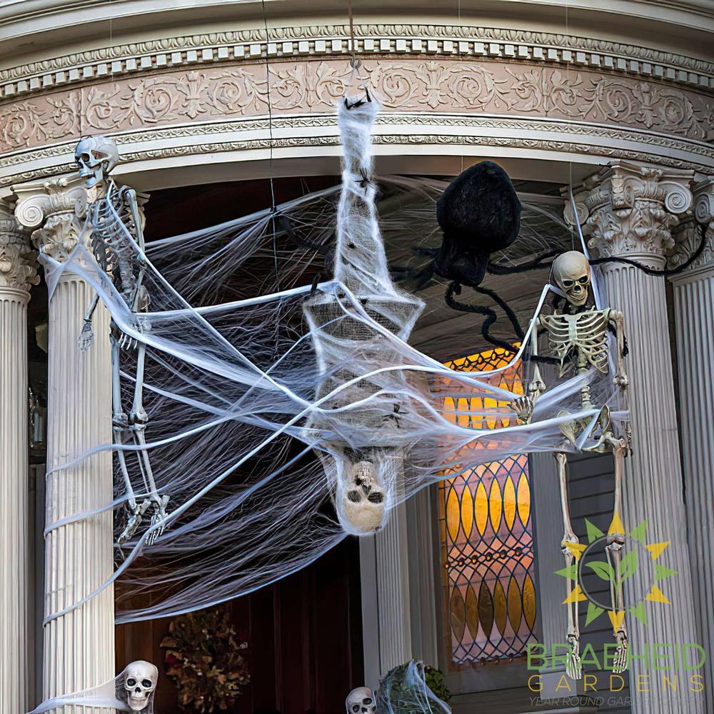 61 Inches Halloween Cocoon Corpse Decoration with Sound