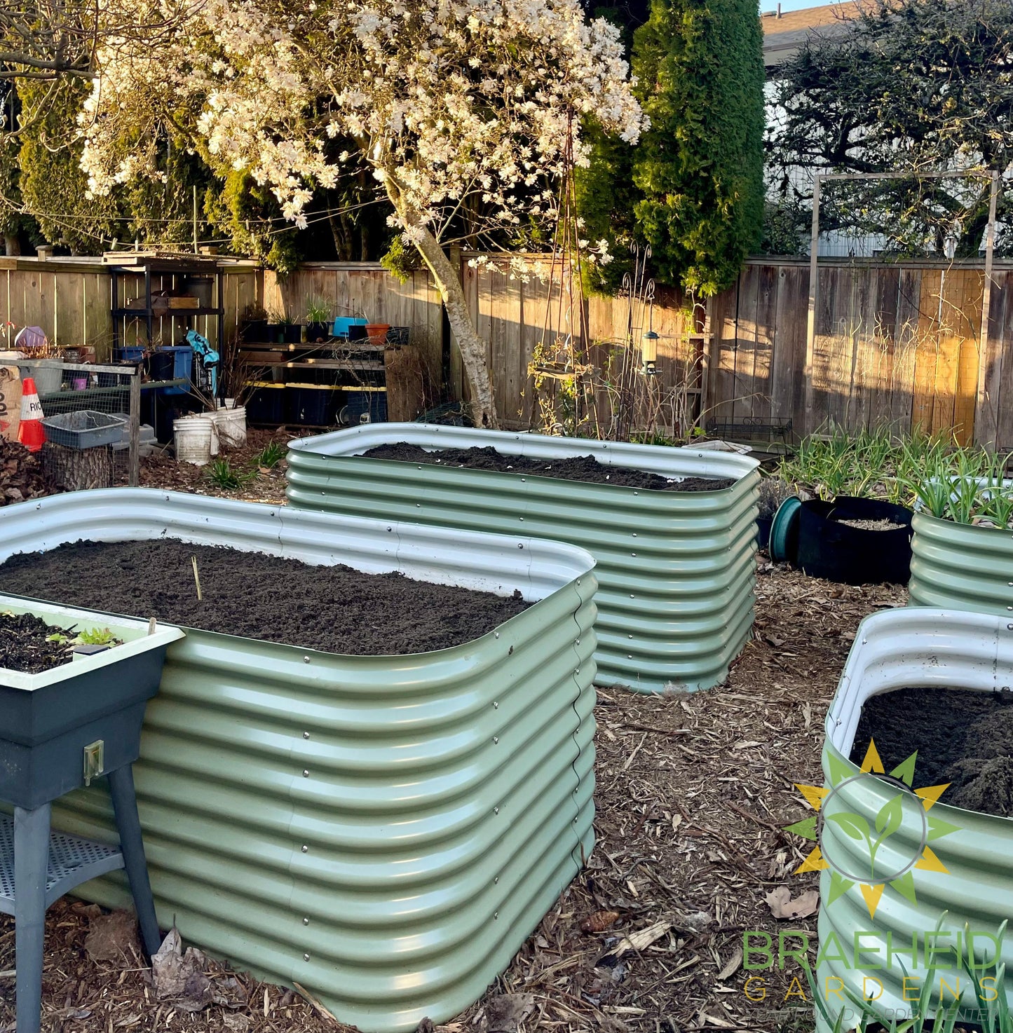 32" Tall Garden Bed Kit 9 in 1