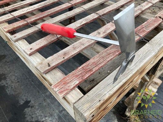 Stainless Steel Premium Hoe / Cultivator with Comfortgel