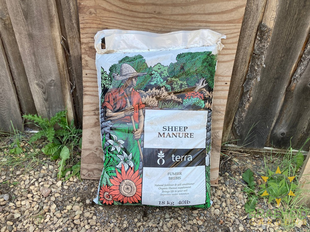Terra Sheep manure - NO SHIP -