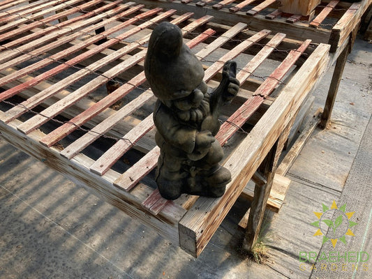 Gnome with Guitar Garden Ornament - NO SHIP -