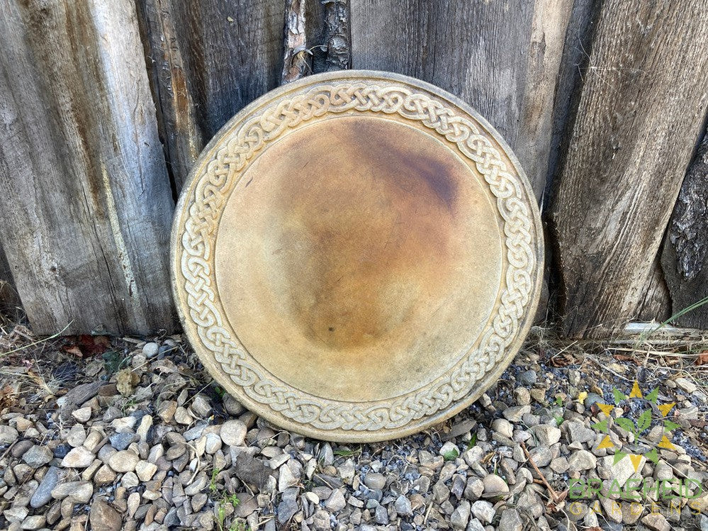 Stepping Stone Celtic Garden Ornament - NO SHIP -