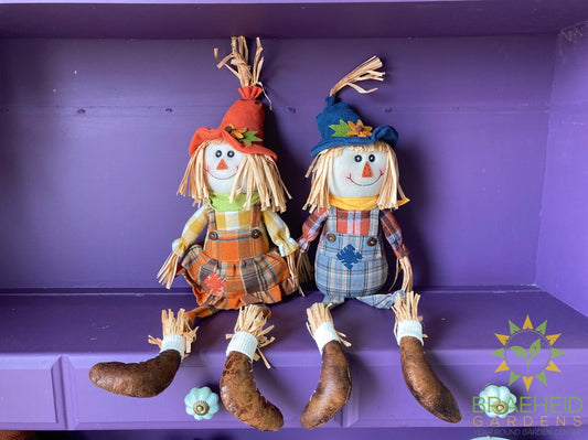 Scarecrow Stuffed Shelfsitters