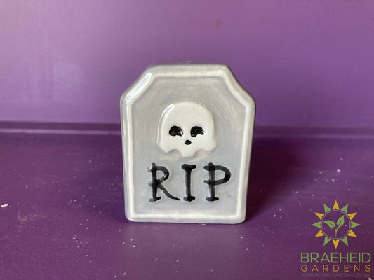 Spooky Stackers - Crow and Gravestone Salt & Pepper Shakers