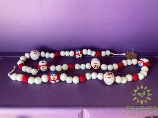 Snowman & Santa Garlands