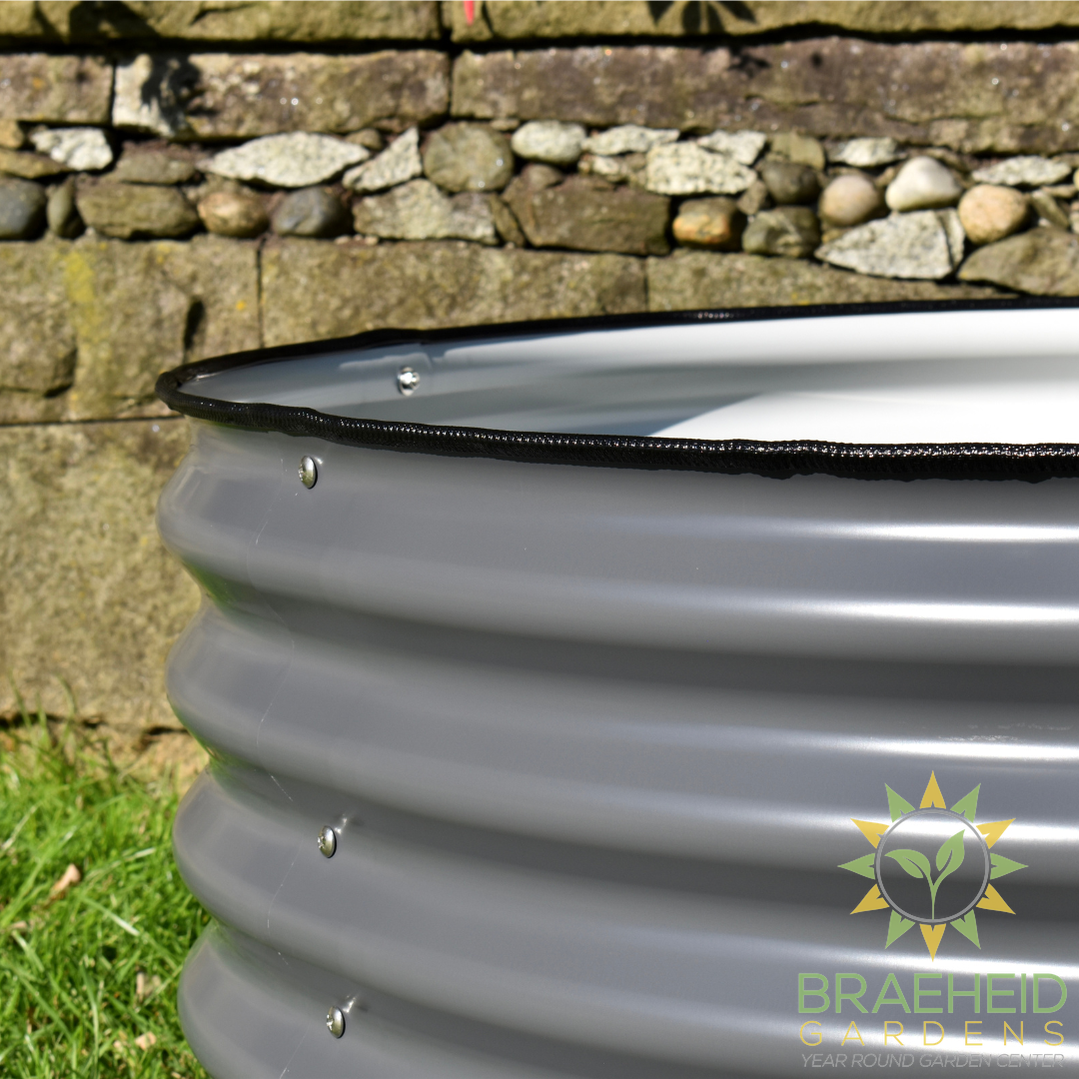 17" Tall Round Garden Bed Kit