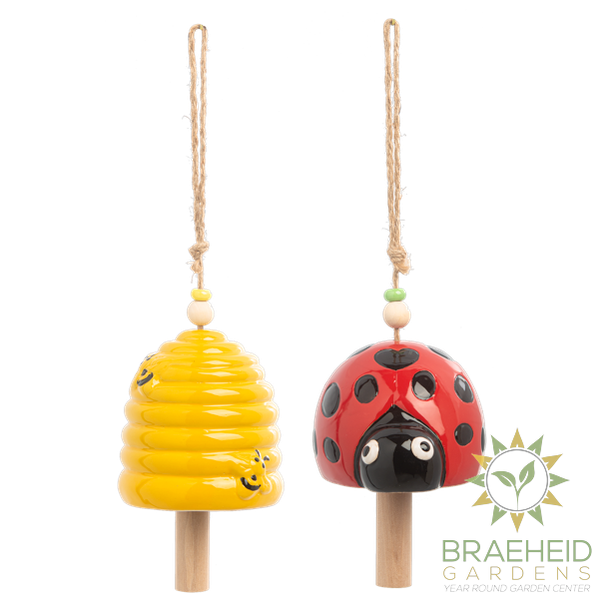 Bee Honeycomb & Ladybug Windchimes
