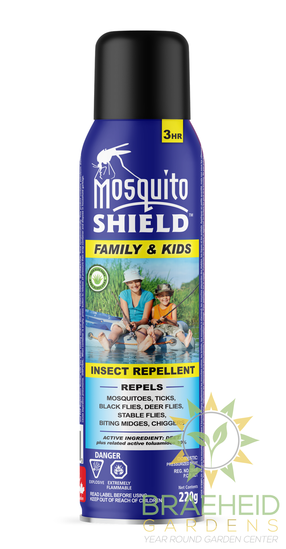 Mosquito Shield Kids & Family 220g Aerosol