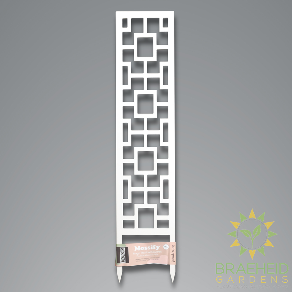 Tropical Squares Wooden Trellis