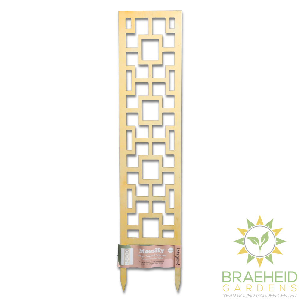 Tropical Squares Wooden Trellis
