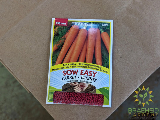 Carrot Tendersweet Mckenzie Seed Sow Easy