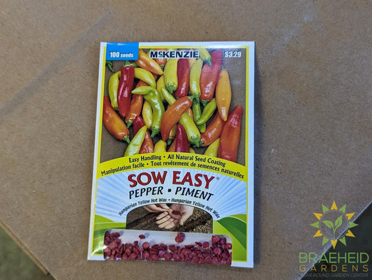 Hungarian Yellow hot wax Mckenzie Seed Sow Easy