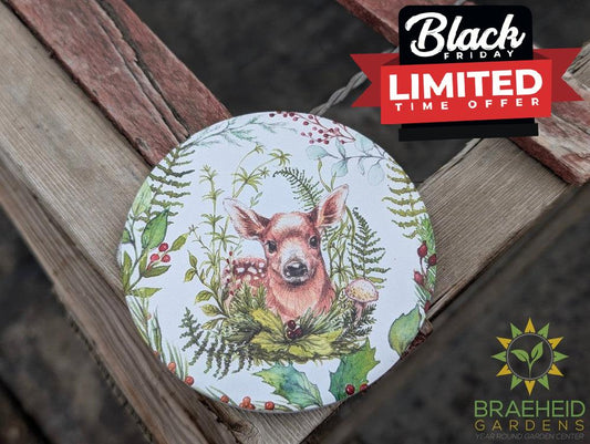 Woodland animal coaster
