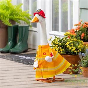 Giddy the Goose-Firefighter Outfit
