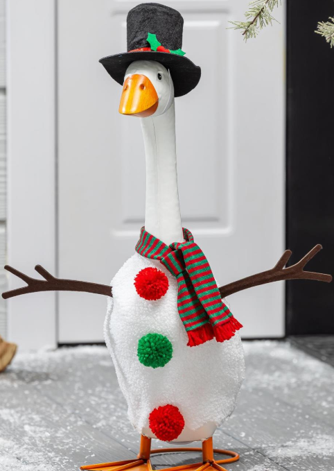 Giddy the Goose-Snowman Outfit