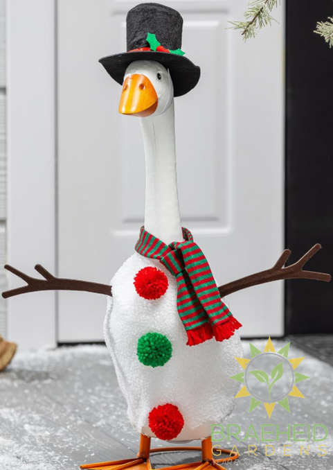 Giddy the Goose-Snowman Outfit