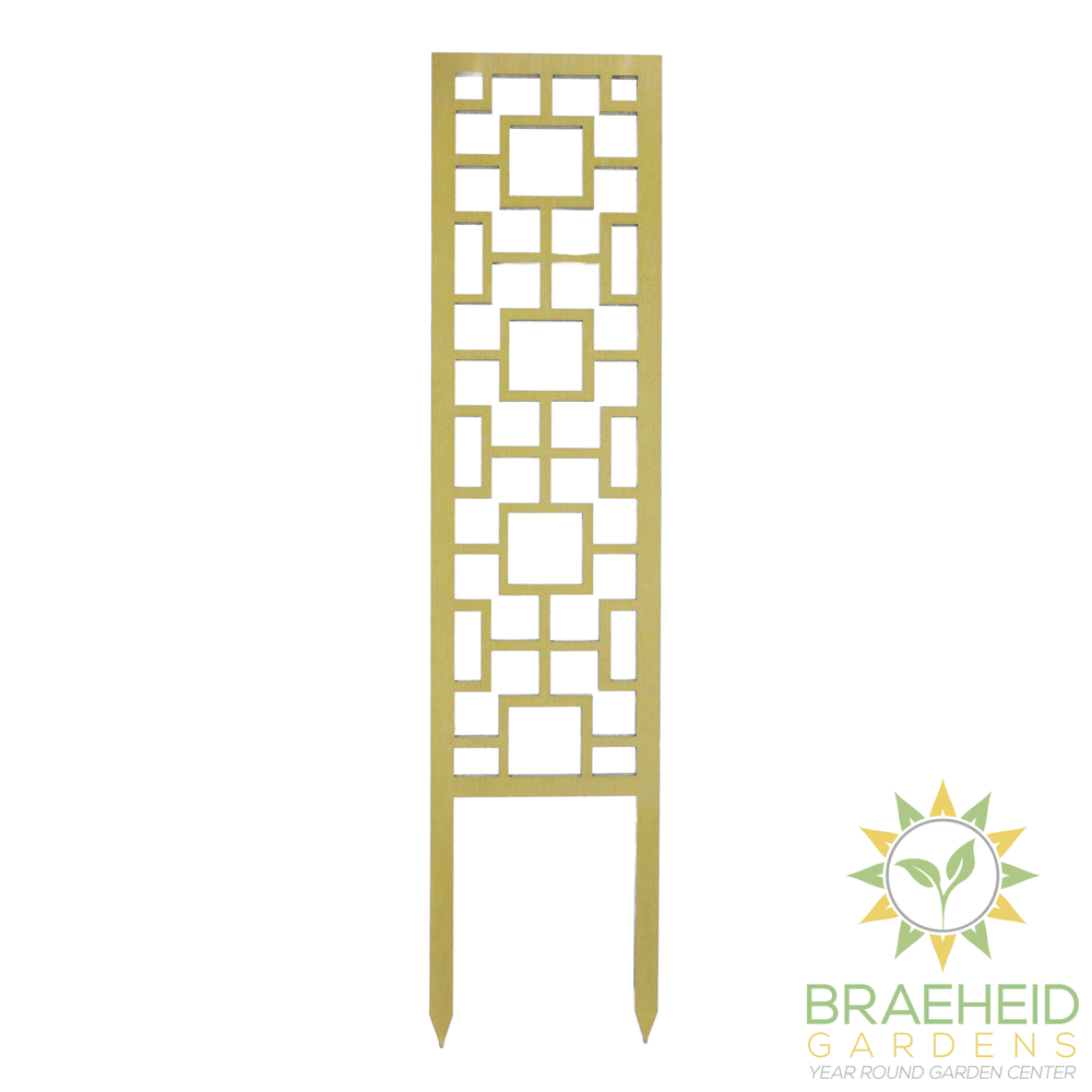 Tropical Squares Wooden Trellis