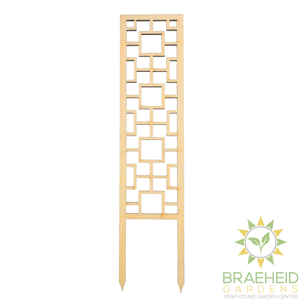 Tropical Squares Wooden Trellis