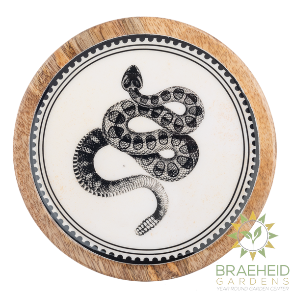 Round Gothic Halloween Tidbit Tray