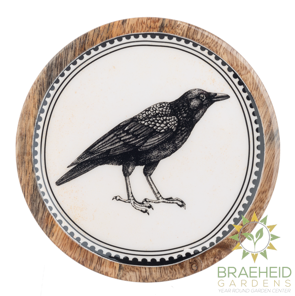 Round Gothic Halloween Tidbit Tray