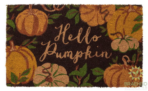 Hello Pumpkin Doormat