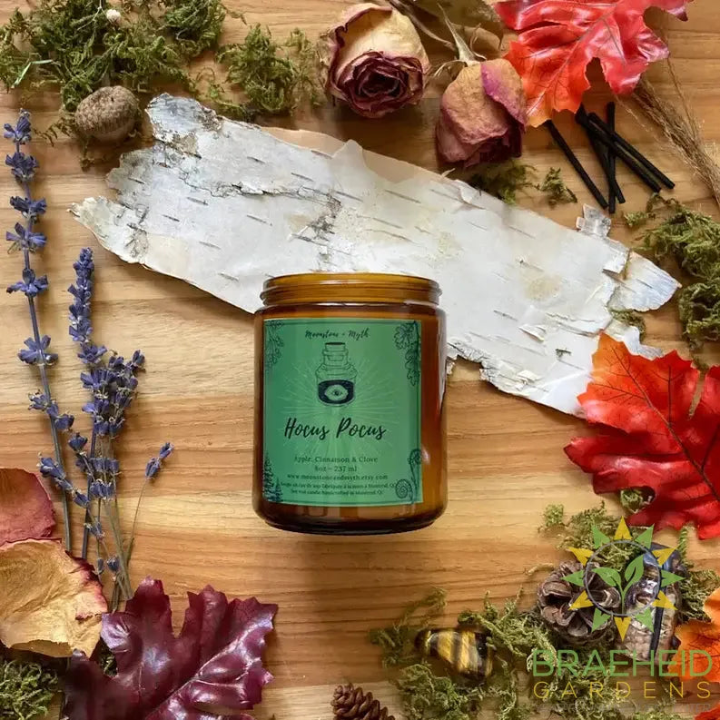 Hocus Pocus, 100% soy wax scented candle