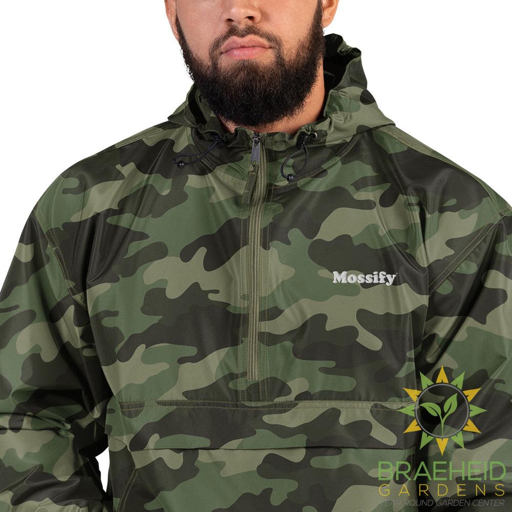 Embroidered Mossify / Champion Packable Jacket