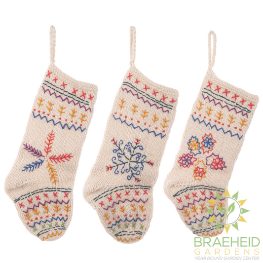 embroidered Christmas stockings in Sexsmith Alberta