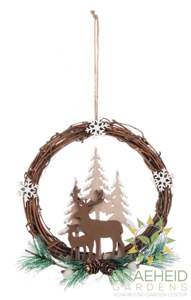 Nature's Noel Wreath Ornament