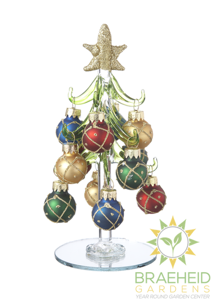 Christmas Trees with Ornaments