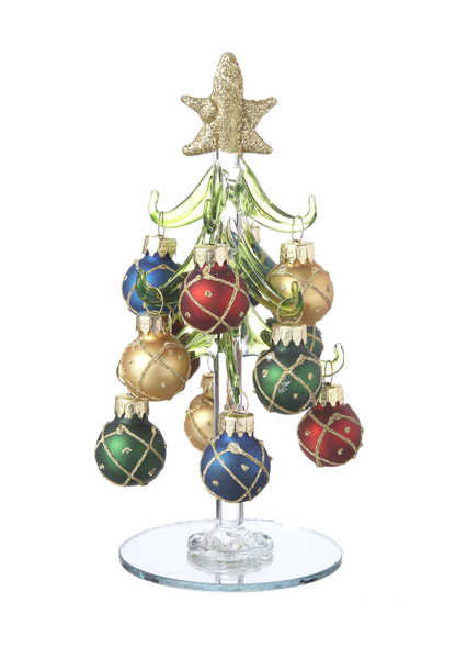 Christmas Trees with Ornaments
