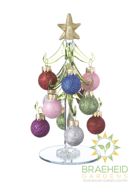 Christmas Trees with Ornaments