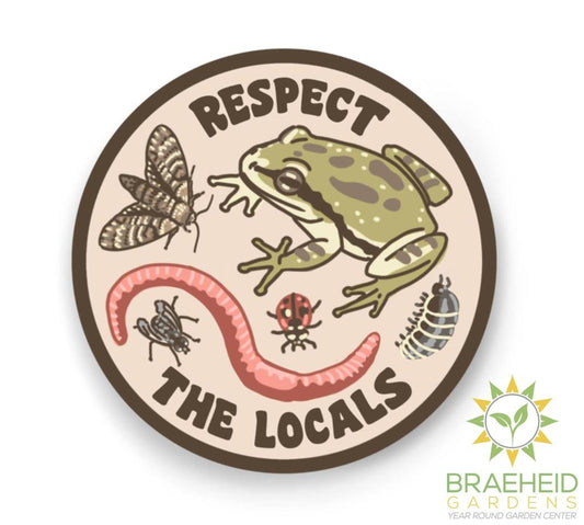 Respect the Locals Wildlife Sticker
